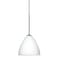Besa Lighting Mia Cord Pendant, Opal Matte, Bronze Finish, 1x5W LED 1XT-177907-LED-BR - alternate 1